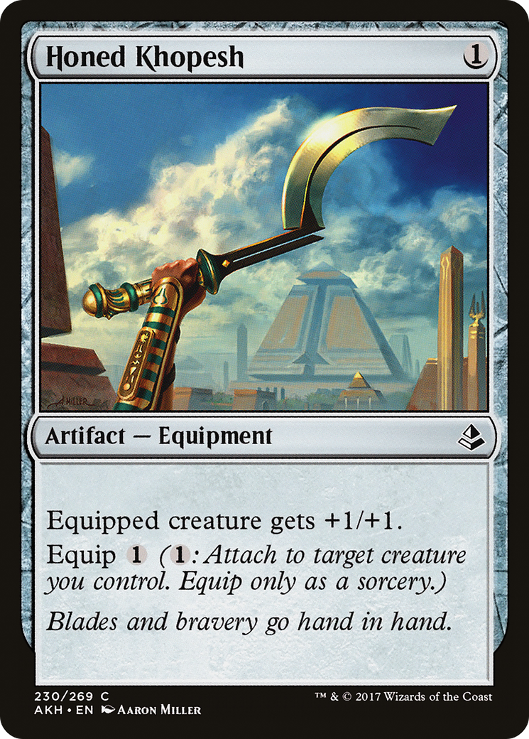 Honed Khopesh [Amonkhet] - The Mythic Store | 24h Order Processing