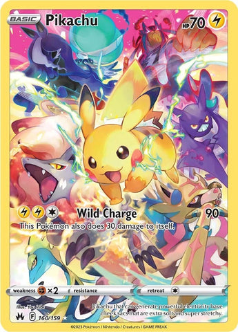 Pikachu (160/159) (Secret) [Sword & Shield: Crown Zenith] - The Mythic Store | 24h Order Processing