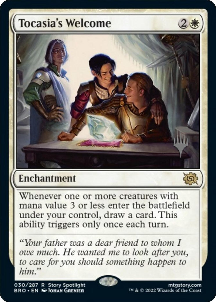Tocasia's Welcome (Promo Pack) [The Brothers' War Promos] - The Mythic Store | 24h Order Processing