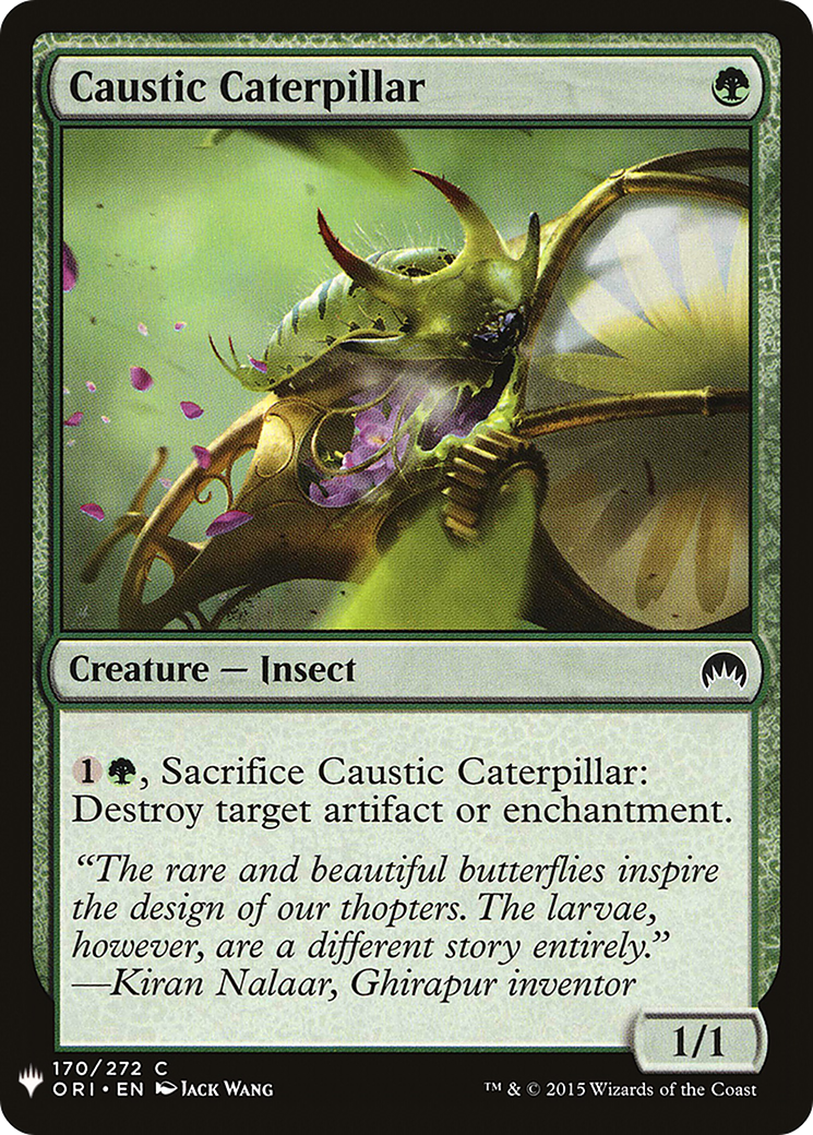 Caustic Caterpillar [Mystery Booster] - The Mythic Store | 24h Order Processing