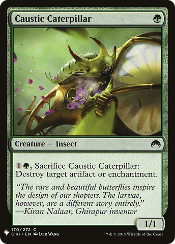 Caustic Caterpillar [Mystery Booster] - The Mythic Store | 24h Order Processing