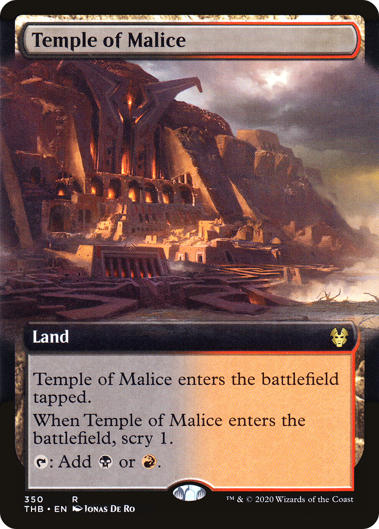 Temple of Malice (Extended Art) [Theros Beyond Death] - The Mythic Store | 24h Order Processing