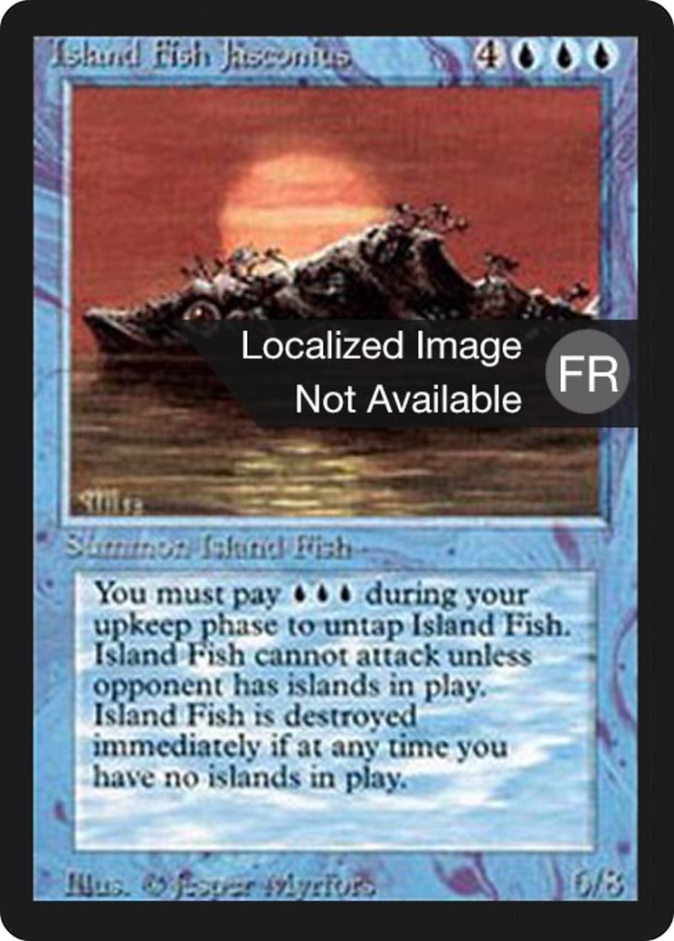 Island Fish Jasconius [Foreign Black Border] - The Mythic Store | 24h Order Processing