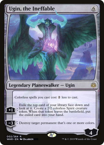 Ugin, the Ineffable (Promo Pack) [War of the Spark Promos] - The Mythic Store | 24h Order Processing