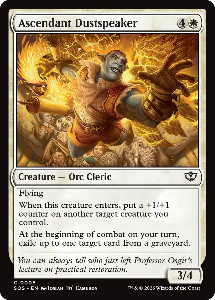Ascendant Dustspeaker [Secrets of Strixhaven] - The Mythic Store | 24h Order Processing