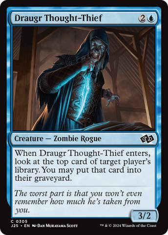 Draugr Thought-Thief [Foundations Jumpstart] - The Mythic Store | 24h Order Processing