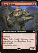 Ruin Grinder (Extended Art) [Commander 2021] - The Mythic Store | 24h Order Processing