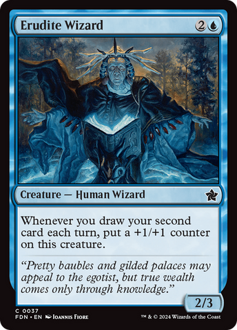 Erudite Wizard [Foundations] - The Mythic Store | 24h Order Processing