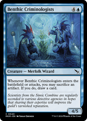 Benthic Criminologists [Murders at Karlov Manor] - The Mythic Store | 24h Order Processing