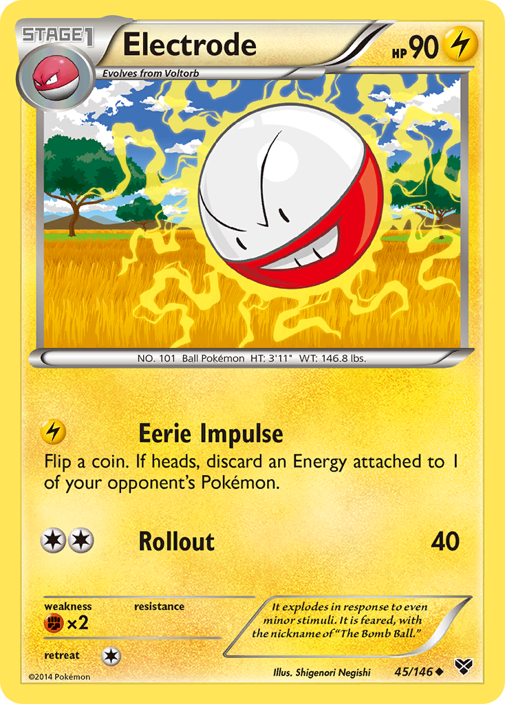 Electrode (45/146) [XY: Base Set] - The Mythic Store | 24h Order Processing