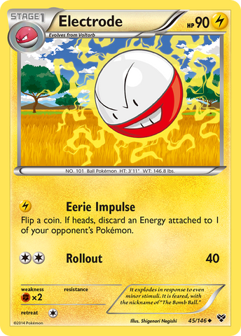 Electrode (45/146) [XY: Base Set] - The Mythic Store | 24h Order Processing