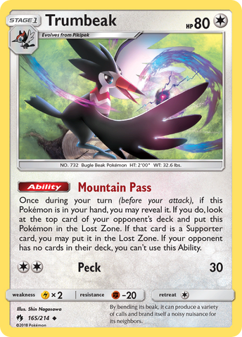 Trumbeak (165/214) [Sun & Moon: Lost Thunder] - The Mythic Store | 24h Order Processing