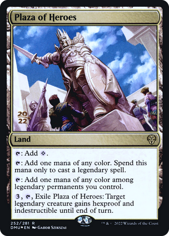 Plaza of Heroes [Dominaria United Prerelease Promos] - The Mythic Store | 24h Order Processing