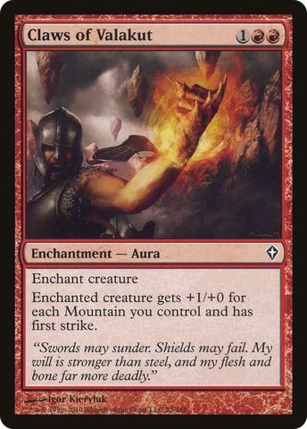 Claws of Valakut [Worldwake] - The Mythic Store | 24h Order Processing