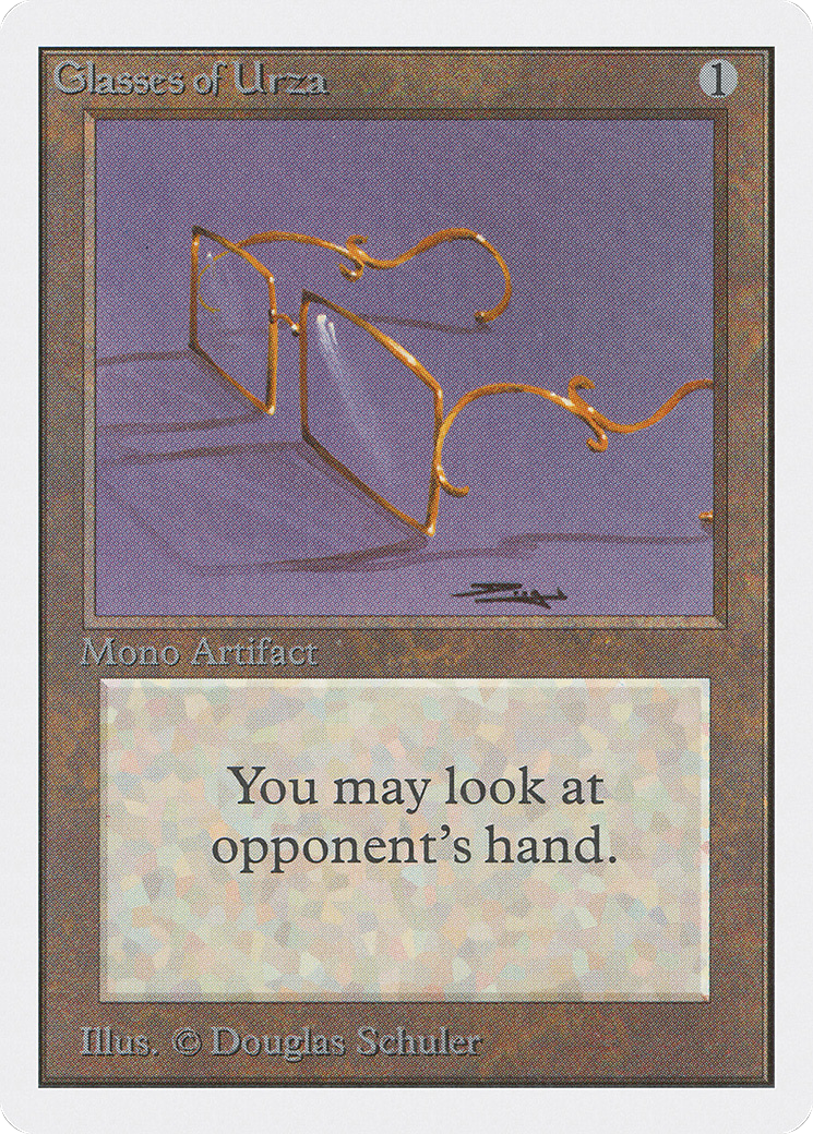 Glasses of Urza [Unlimited Edition] - The Mythic Store | 24h Order Processing