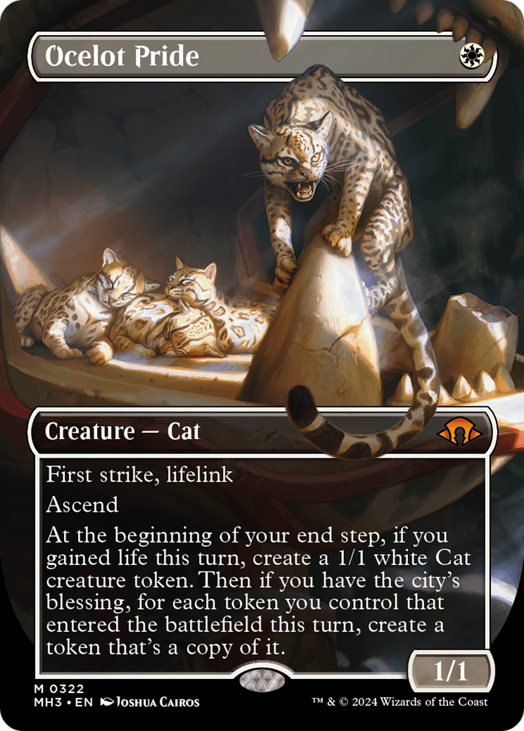 Ocelot Pride (Borderless) [Modern Horizons 3] - The Mythic Store | 24h Order Processing