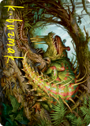 Blex, Vexing Pest Art Card (Gold-Stamped Signature) [Strixhaven: School of Mages Art Series] - The Mythic Store | 24h Order Processing
