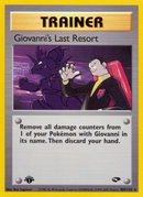 Giovanni's Last Resort (105/132) [Gym Challenge 1st Edition] - The Mythic Store | 24h Order Processing