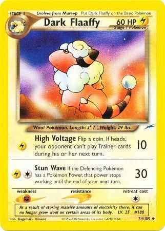 Dark Flaaffy (34/105) [Neo Destiny Unlimited] - The Mythic Store | 24h Order Processing