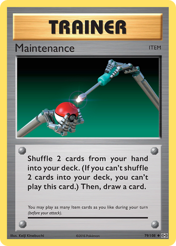Maintenance (79/108) [XY: Evolutions] - The Mythic Store | 24h Order Processing