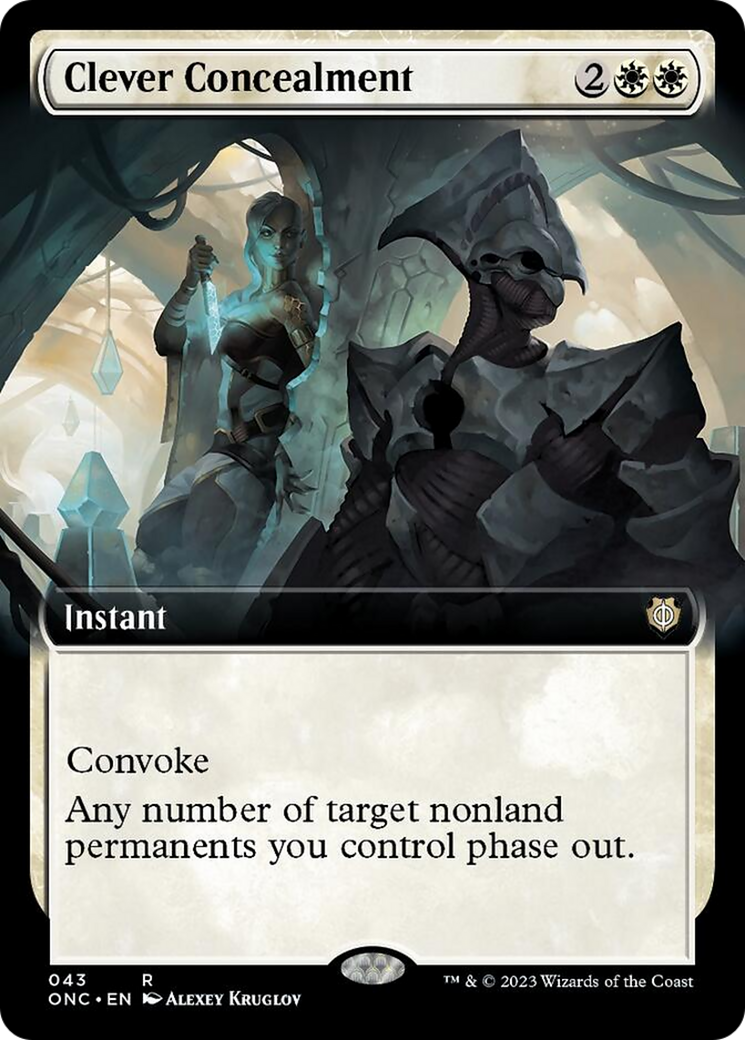 Clever Concealment (Extended Art) [Phyrexia: All Will Be One Commander] - The Mythic Store | 24h Order Processing