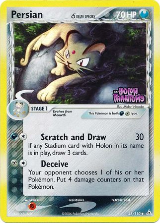Persian (48/110) (Delta Species) (Stamped) [EX: Holon Phantoms] - The Mythic Store | 24h Order Processing