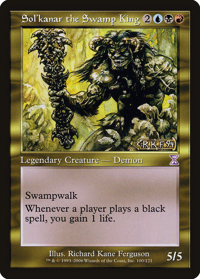 Sol'kanar the Swamp King [Time Spiral Timeshifted] - The Mythic Store | 24h Order Processing