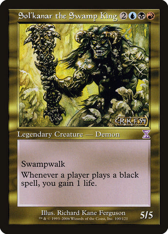 Sol'kanar the Swamp King [Time Spiral Timeshifted] - The Mythic Store | 24h Order Processing