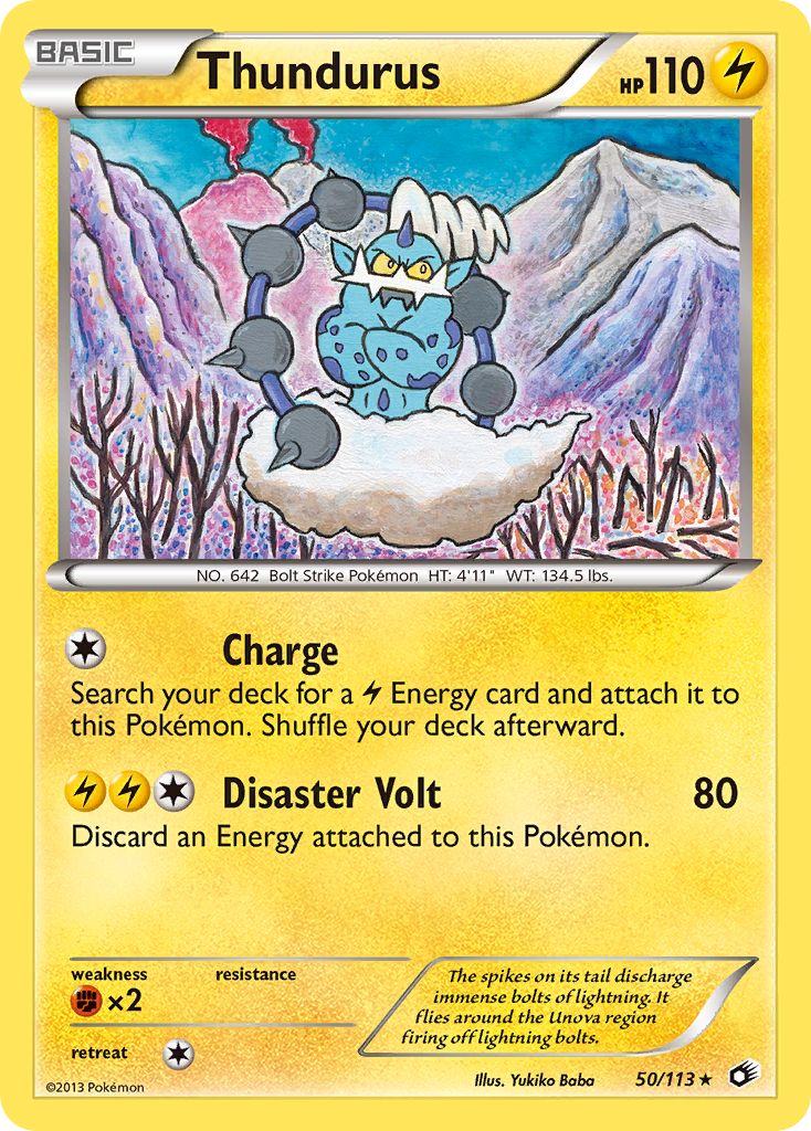 Thundurus (50/113) [Black & White: Legendary Treasures] - The Mythic Store | 24h Order Processing