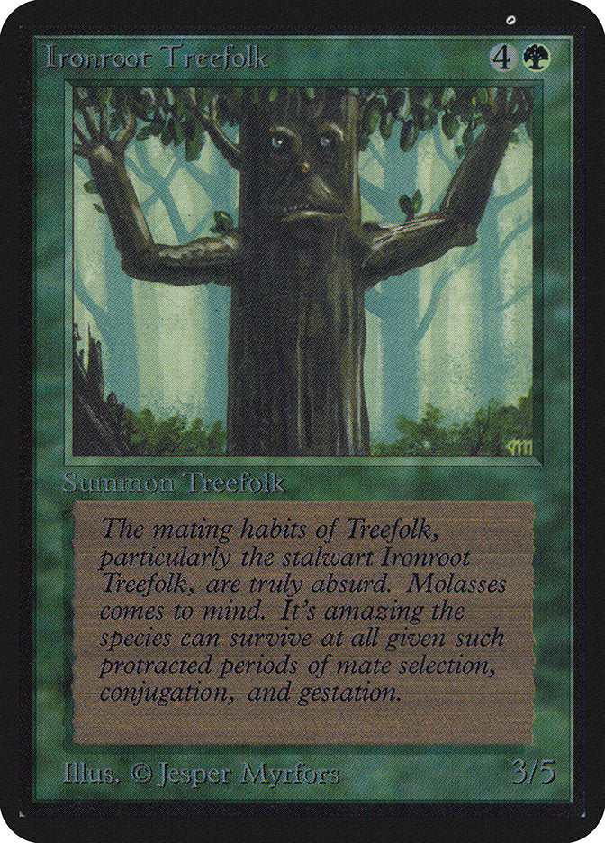 Ironroot Treefolk [Alpha Edition] - The Mythic Store | 24h Order Processing