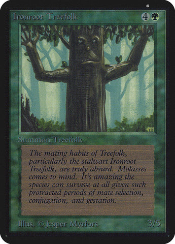 Ironroot Treefolk [Alpha Edition] - The Mythic Store | 24h Order Processing