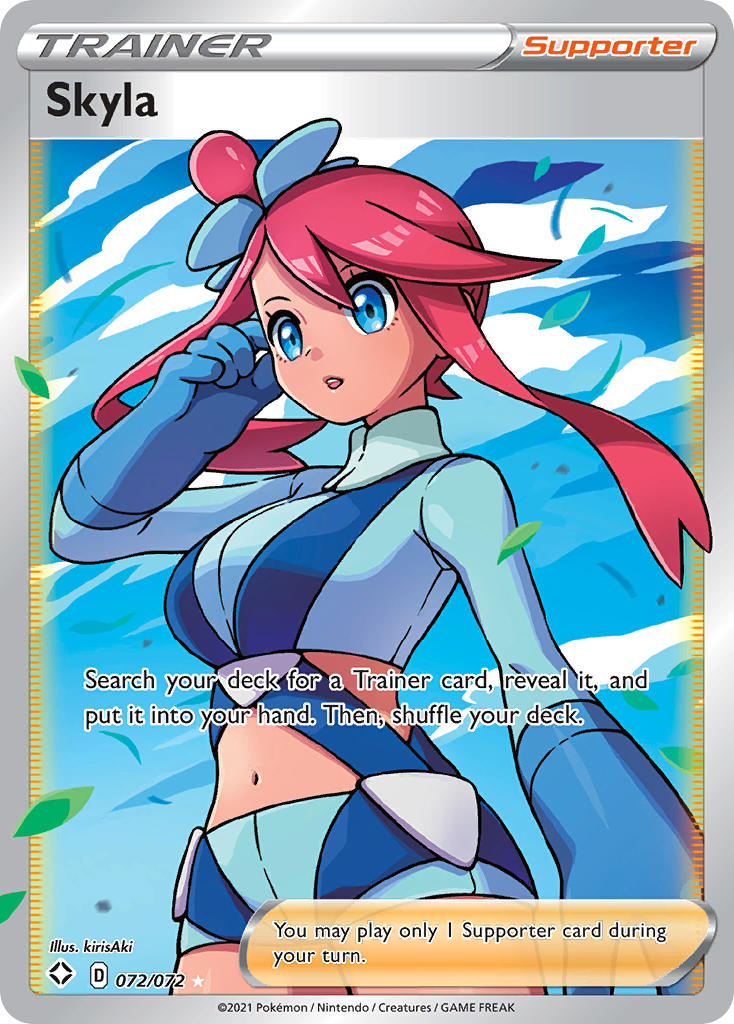 Skyla (072/072) [Sword & Shield: Shining Fates] - The Mythic Store | 24h Order Processing