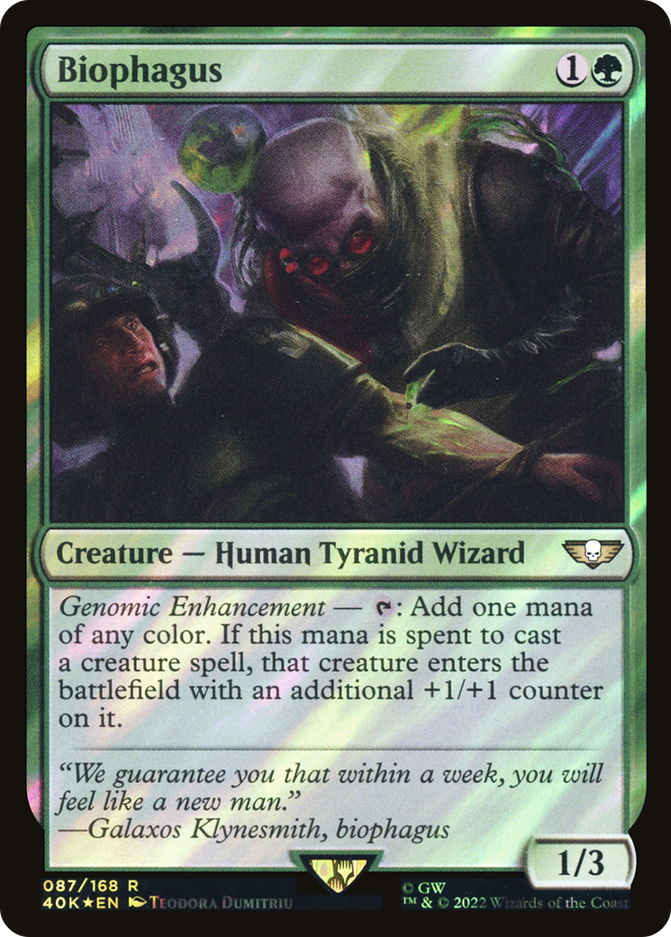 Biophagus (Surge Foil) [Warhammer 40,000] - The Mythic Store | 24h Order Processing