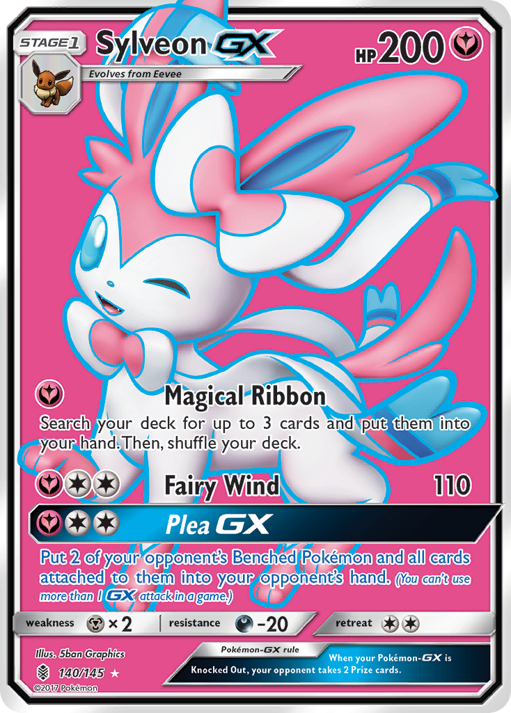 Sylveon GX (140/145) [Sun & Moon: Guardians Rising] - The Mythic Store | 24h Order Processing