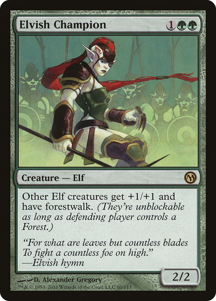 Elvish Champion [Duels of the Planeswalkers] - The Mythic Store | 24h Order Processing