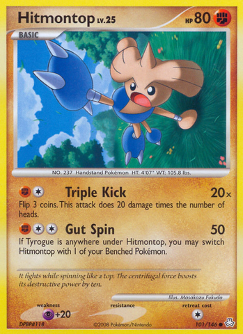 Hitmontop (101/146) [Diamond & Pearl: Legends Awakened] - The Mythic Store | 24h Order Processing