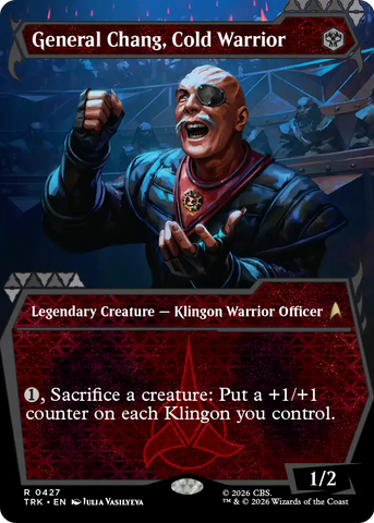 General Chang, Cold Warrior (0427) (Showcase) [Star Trek] - The Mythic Store | 24h Order Processing