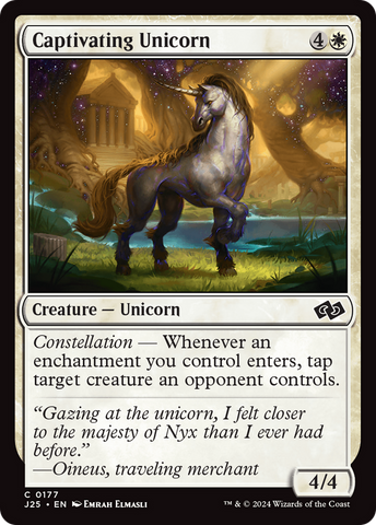 Captivating Unicorn [Foundations Jumpstart] - The Mythic Store | 24h Order Processing