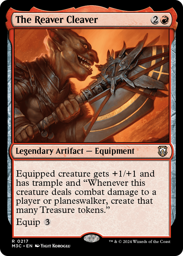 The Reaver Cleaver [Modern Horizons 3 Commander] - The Mythic Store | 24h Order Processing