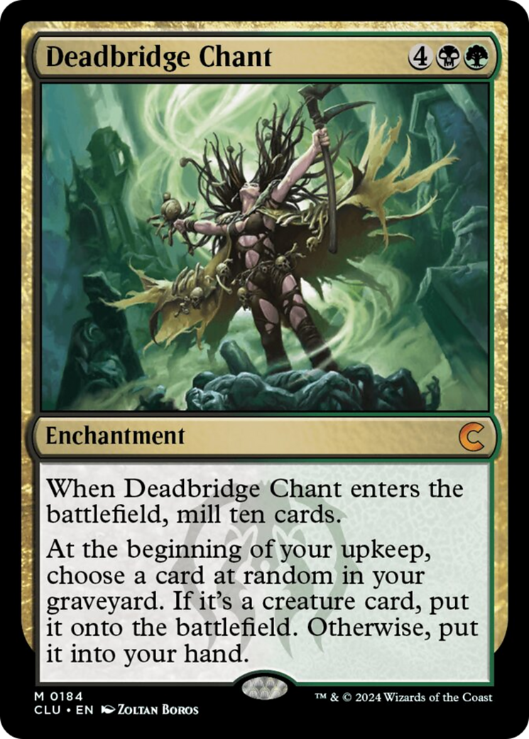 Deadbridge Chant [Ravnica: Clue Edition] - The Mythic Store | 24h Order Processing