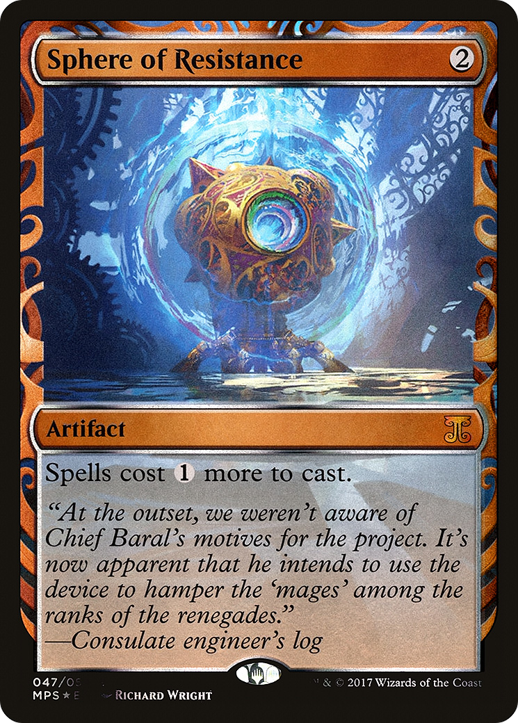 Sphere of Resistance [Kaladesh Inventions] - The Mythic Store | 24h Order Processing