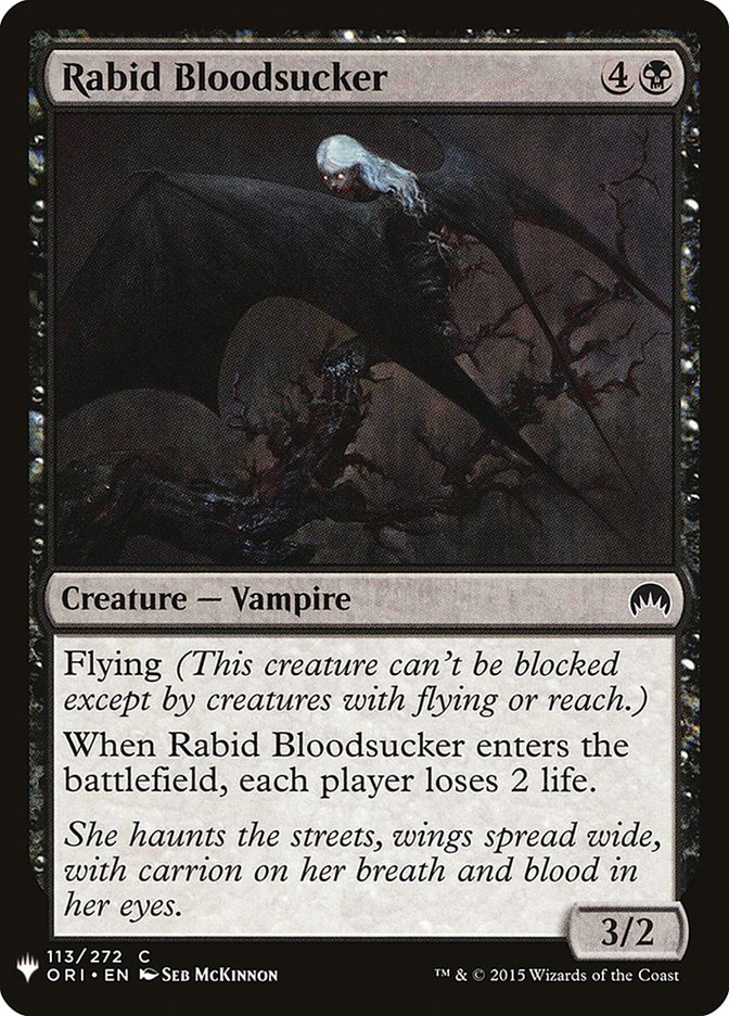Rabid Bloodsucker [Mystery Booster] - The Mythic Store | 24h Order Processing