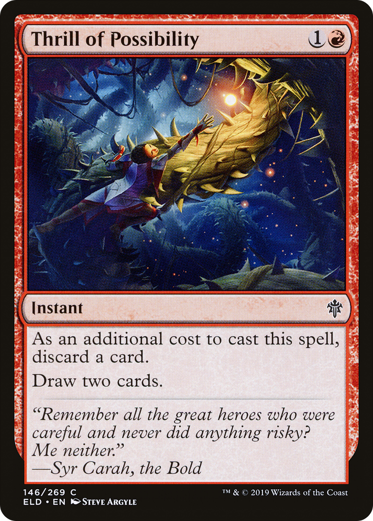 Thrill of Possibility [Throne of Eldraine] - The Mythic Store | 24h Order Processing