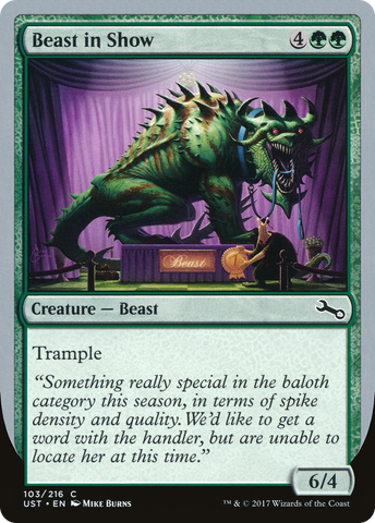 Beast in Show ("Something really special...") [Unstable] - The Mythic Store | 24h Order Processing