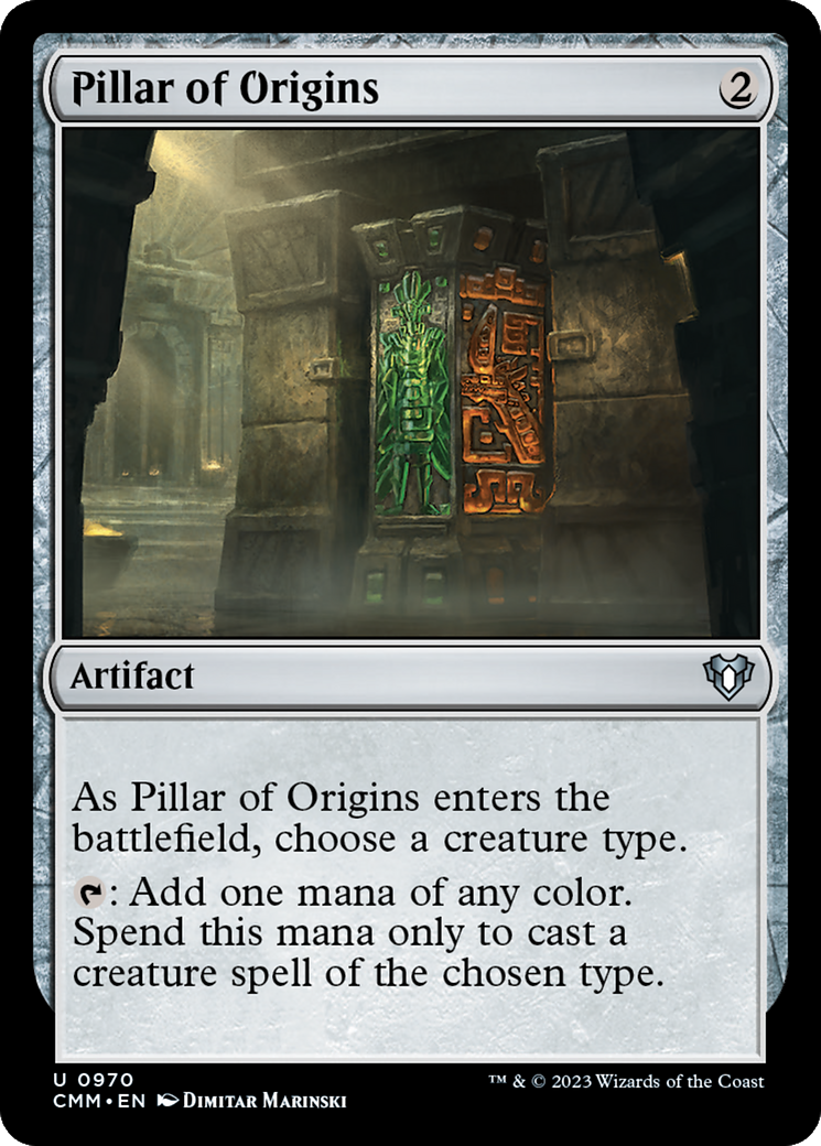 Pillar of Origins [Commander Masters] - The Mythic Store | 24h Order Processing