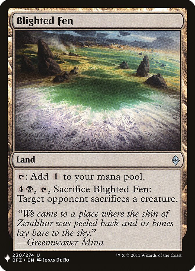 Blighted Fen [Mystery Booster] - The Mythic Store | 24h Order Processing