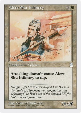 Alert Shu Infantry [Portal Three Kingdoms] - The Mythic Store | 24h Order Processing