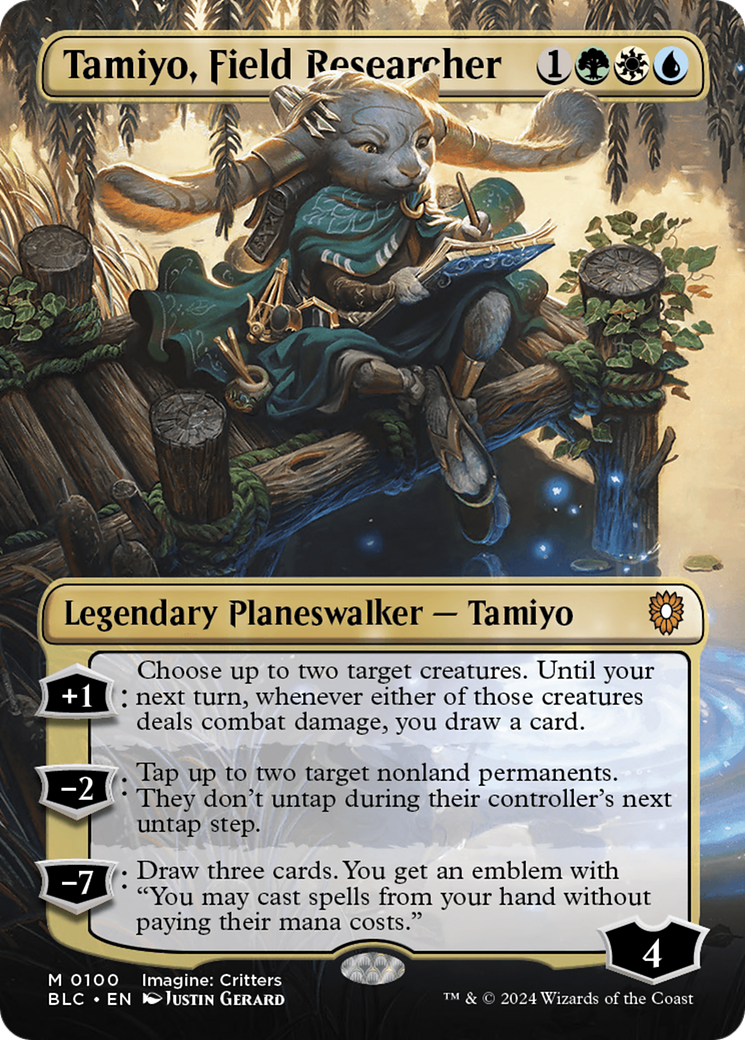 Tamiyo, Field Researcher (Borderless) [Bloomburrow Commander] - The Mythic Store | 24h Order Processing