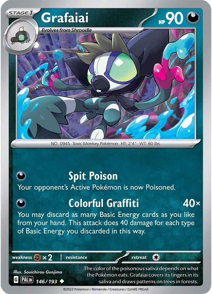 Grafaiai (146/193) [Scarlet & Violet: Paldea Evolved] - The Mythic Store | 24h Order Processing