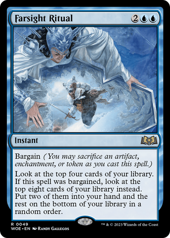 Farsight Ritual [Wilds of Eldraine] - The Mythic Store | 24h Order Processing